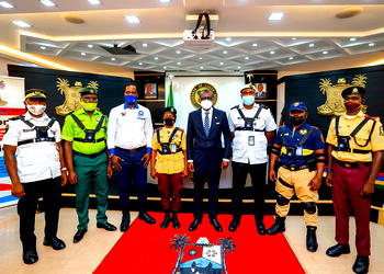 Traffic: Sanwo-Olu unveils body-worn camera for law enforcement officers
