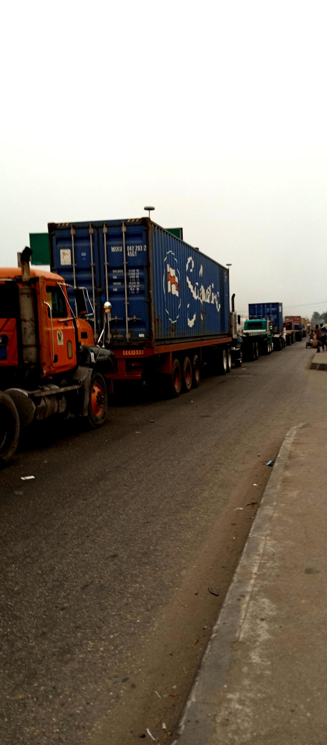 PHOTOS DAY 3 Gridlock along ApapaOshodi express road