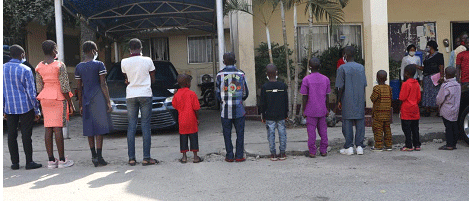 15 trafficked children rescued, reunited with parents