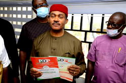 Anambra 2021: Maduka picks PDP form, promises to steer state out of democratic disadvantage