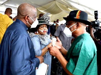 PHOTOS: Burial of Late magnate Chief Olu Benson Lulu-Briggs