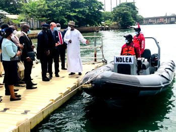 UK donates boat to NDLEA to fight drug trafficking, kidnapping