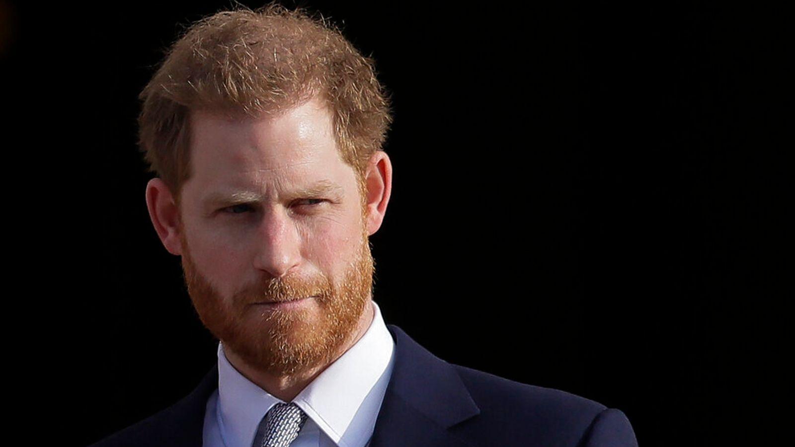 Prince Harry set for court showdown with Sun's Publisher