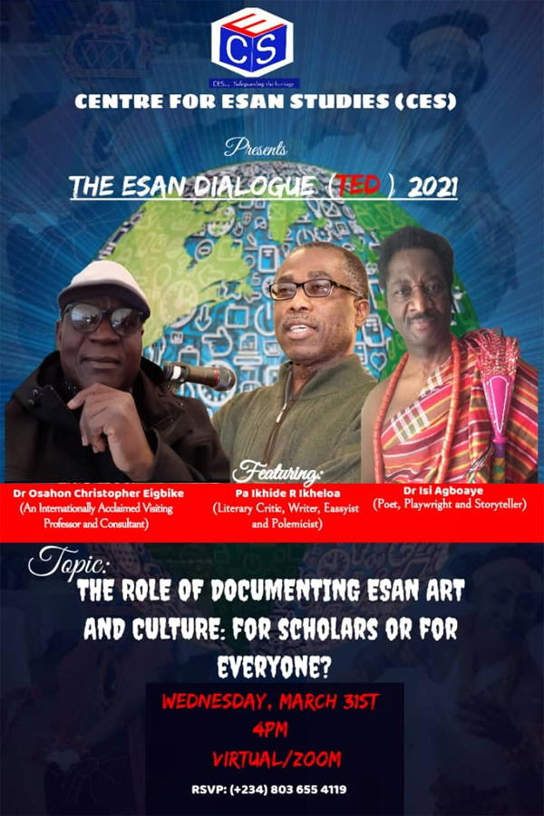 The Esan dialogue (TED) holds inaugural edition