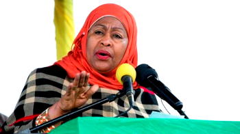 Tanzania swears in first female president after Magufuli’s sudden death