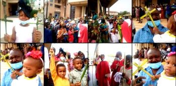 PHOTO NEWS: Palm Sunday Mass at Our Lady Queen of Nigeria