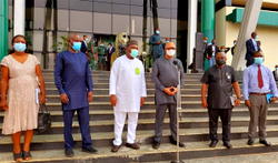 NCDC DG in Enugu, commends Ugwuanyi for ‘amazing job’ against COVID-19