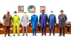 Okowa seeks partnership with NIMASA in maritime