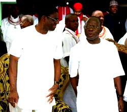 How burial of Edo’s late SSG brought Shaibu and Oshiomhole together