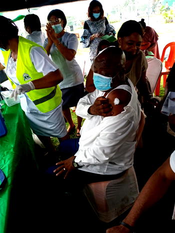Oredo council boss flag-off covid-19 vaccination exercise