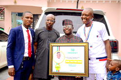 Nelson Mandela Leadership Award of Excellence: EYC President congratulates Amb. Prayer Pemu