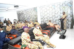 Alpha Jet Crash: Air Chief in Maiduguri, charges troops to remain resolute