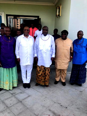 Ereyitomi ,Pondi, Otuaro, Guwor meet in Gbaramatu as Ibori preaches peace among Deltans