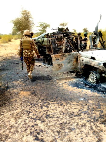 3 soldiers, 7 ISWAP fighters feared killed in Damboa village attack