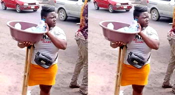 Sanwo-Olu hands over amputee sachet water hawker to police over untrue stories