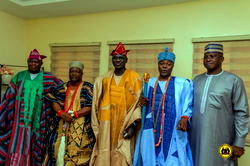 Photos: Buratai, Oluwo of Owu Kuta, others attend burial of late Col Isaac Ayodele