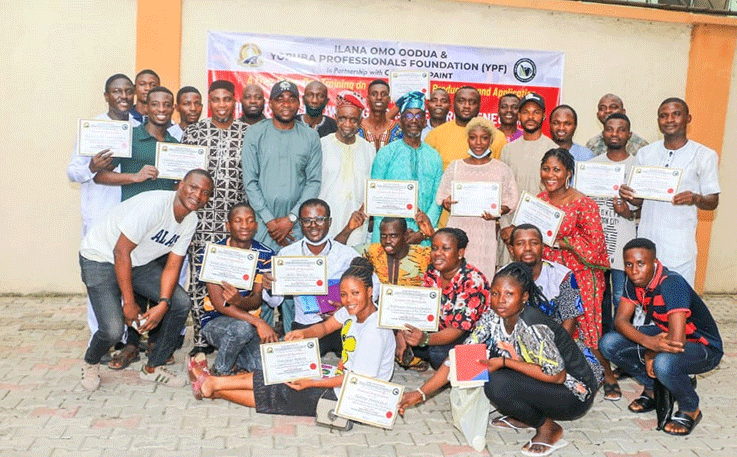 YPF, IOO train 60 youths on paint production, application