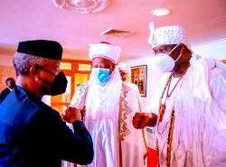 Osinbajo, Sultan, Tinubu, Ooni, others urge Nigerians to shun divisive moves