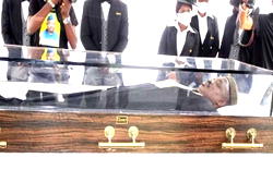 Photos, Videos: Dignitaries grace Odumakin’s lying-in-state