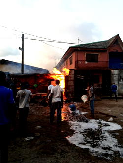 Breaking: Gas explosion hits Lagos