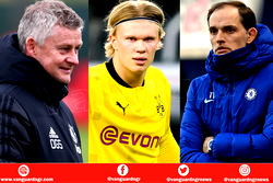 Solskjaer, Tuchel play down Haaland talk