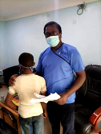 Boy grabs opportunity as lkubese sponsors out-of-school child to free education