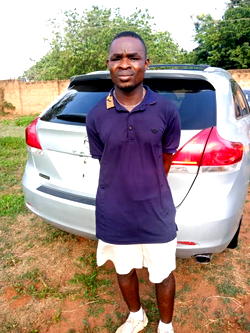 Police arrest Car wash attendant who ran away with customer’s car
