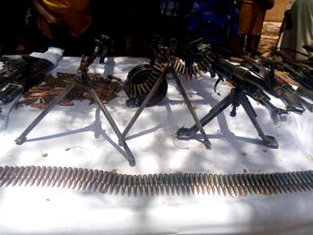 Four bandit leaders denounce banditry, surrender arms in Katsina