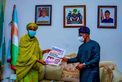 Oyetola is Blueprint Newspaper Governor of the Year