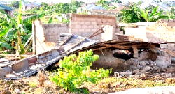 Scores rendered homeless as rainstorm wrecks havoc in Ondo community