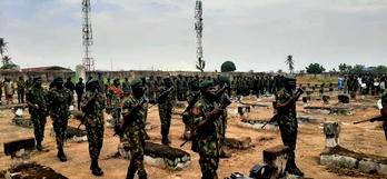 Dousing tension, stopping further military action after killing of 12 soldiers in Benue