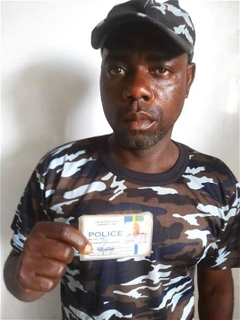 Suspected armed robber, fake Policeman arrested in Lagos