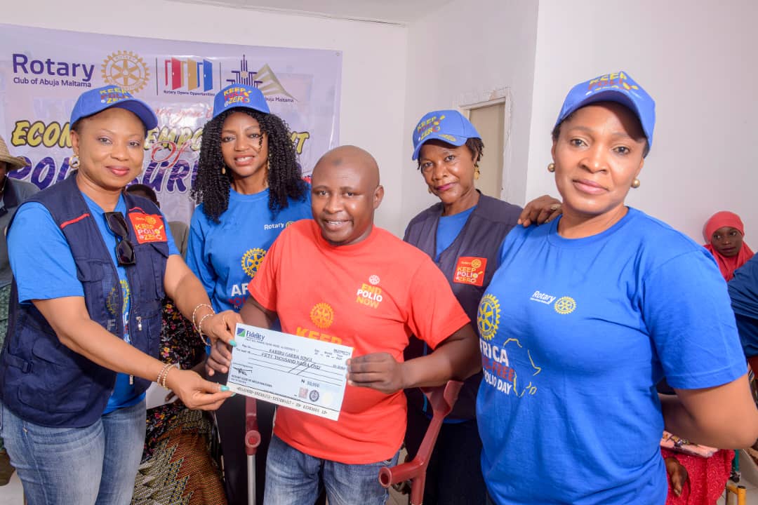 Rotary Club empowers polio survivors with N0.5m - Vanguard News