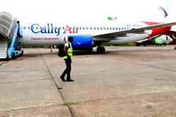 Cally Air: Ayade takes delivery of 2nd Boeing 737 aircraft for Cross River Airline