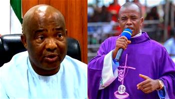 Nigerians react as Mbaka says Uzodinma yet to show appreciation after election victory