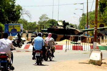 Rebels threaten to march on capital as Chad reels from president’s battlefield death
