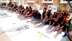 Military arrests 23 suspected kidnappers, armed robbers in Plateau