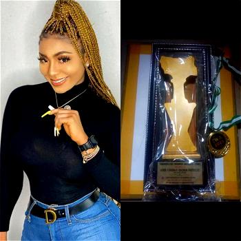 Ex Beauty Queen, Evannie Isioma Patrick bags Indigenous Woman Icon Awards of Excellence