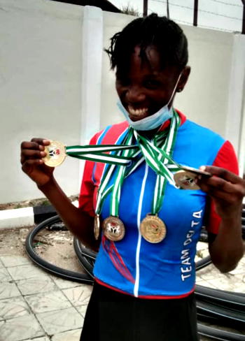 Edo 2020: Multi medallist, Ukpeseraye expects big reward from Delta govt
