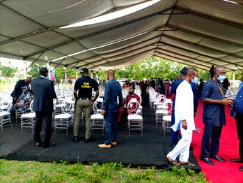 PHOTOS: Funeral programme of late Yinka Odumakin at Origbo