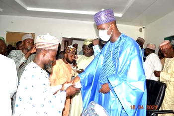 Ramadan: Borno Rep member, Satomi doles out N47m to empower traders, donates bags of rice, sugar to constituent
