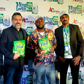 Davido unveiled as brand ambassador for Viva