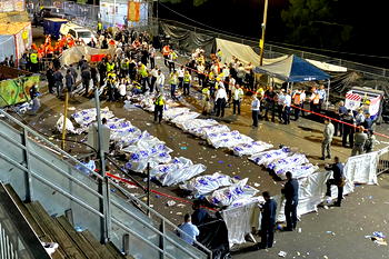 At least 45 dead in stampede at Israeli religious festival
