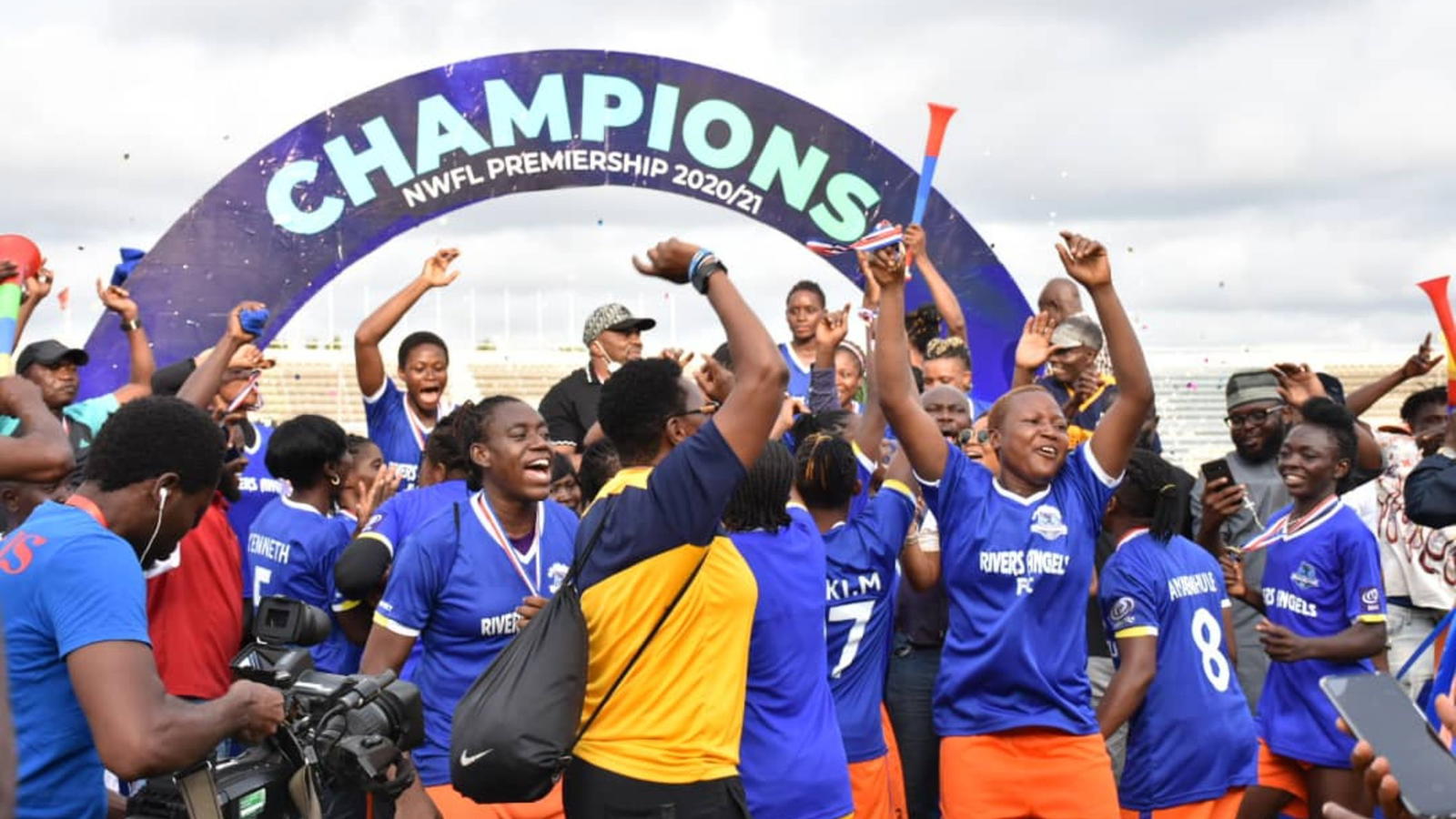Obuah hails Rivers Angels on clinching record seventh NWFL trophy