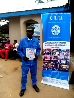 Why I became an apprentice at 54years, Cameroonian refugee reveals