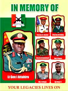 Funeral rites for late Army Chief, others begin in Abuja