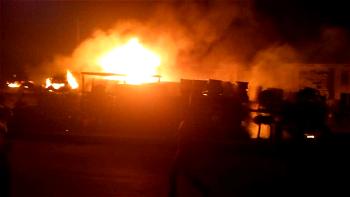 Scores escape death as fuel tanker explodes in Lagos