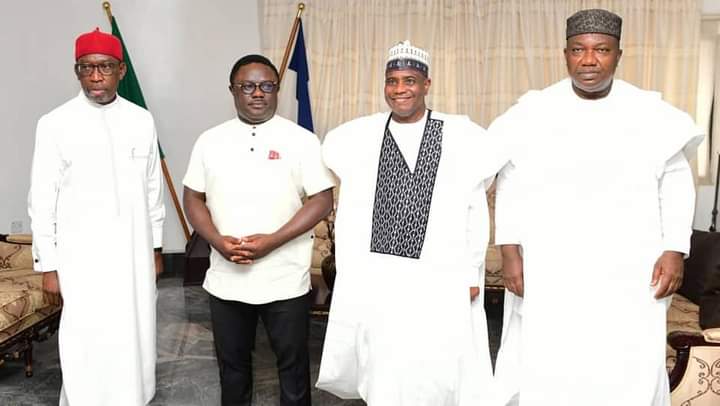 Tambuwal, Okowa, Ugwuanyi visit Ayade over threat to defect from PDP
