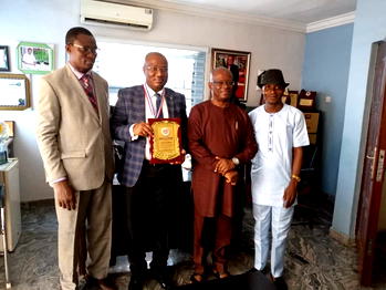 Dr Okegbue receives award, charges Institute to partner govt. to end corruption in procurement