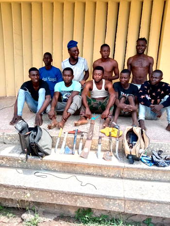 Police arrest nine cultists during supremacy clash in Ogun